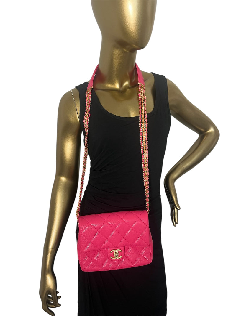 pink chanel flap bag 2024
