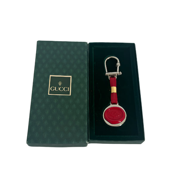 Vintage Red Gucci Key Chain
