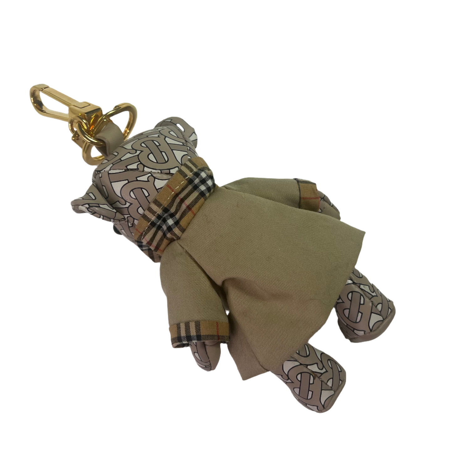 Burberry Bear Collectable Key Chain Charm with Coat