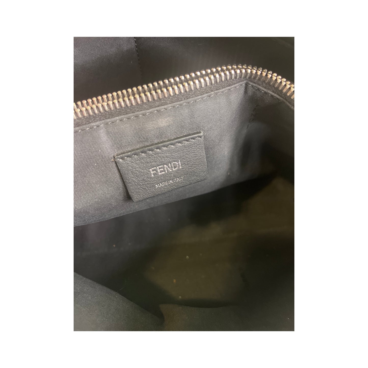 Fendi Black Small By The Way Bag w/ Strap