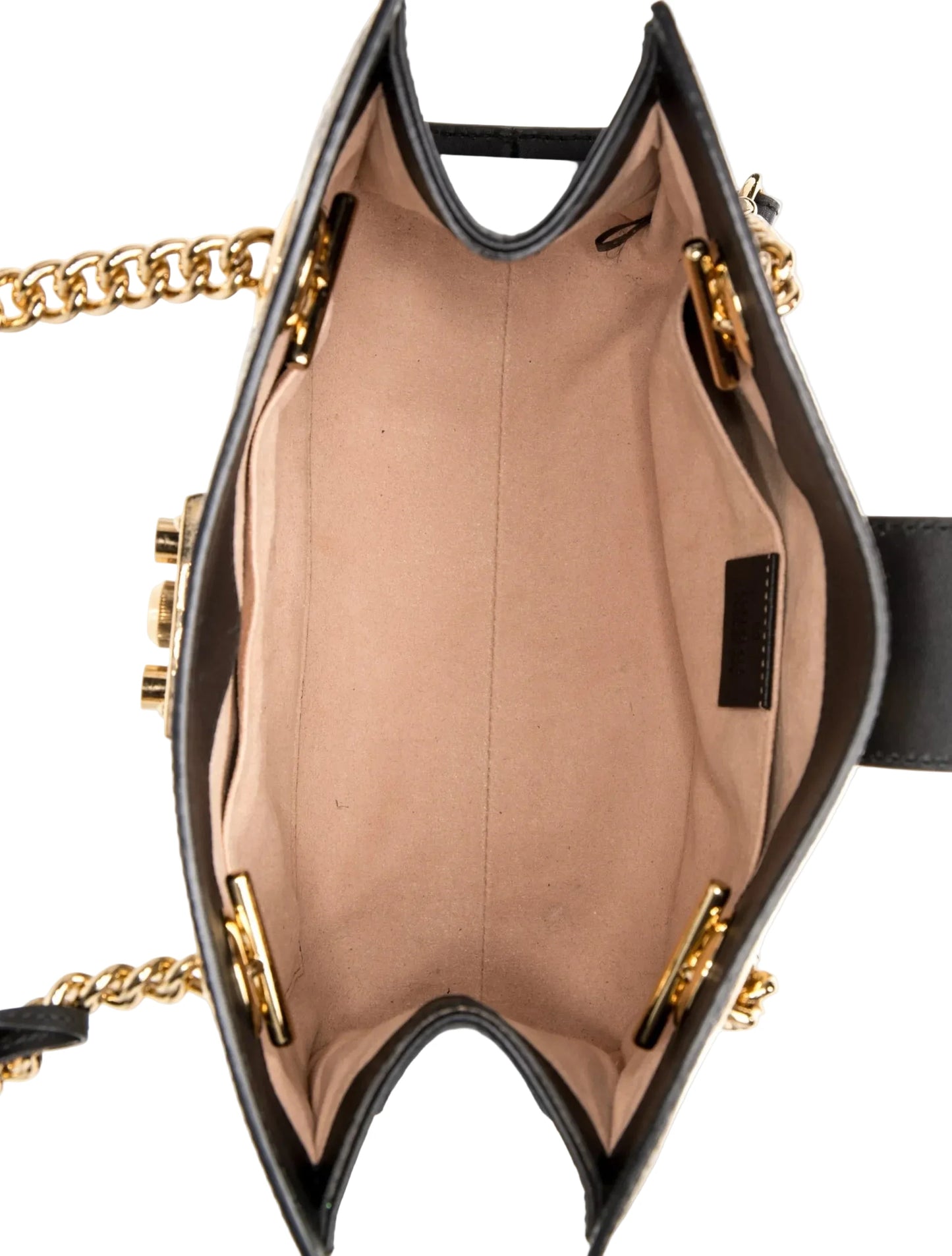 Gucci GG Supreme Padlock Small Shoulder Bag Good Condition Used