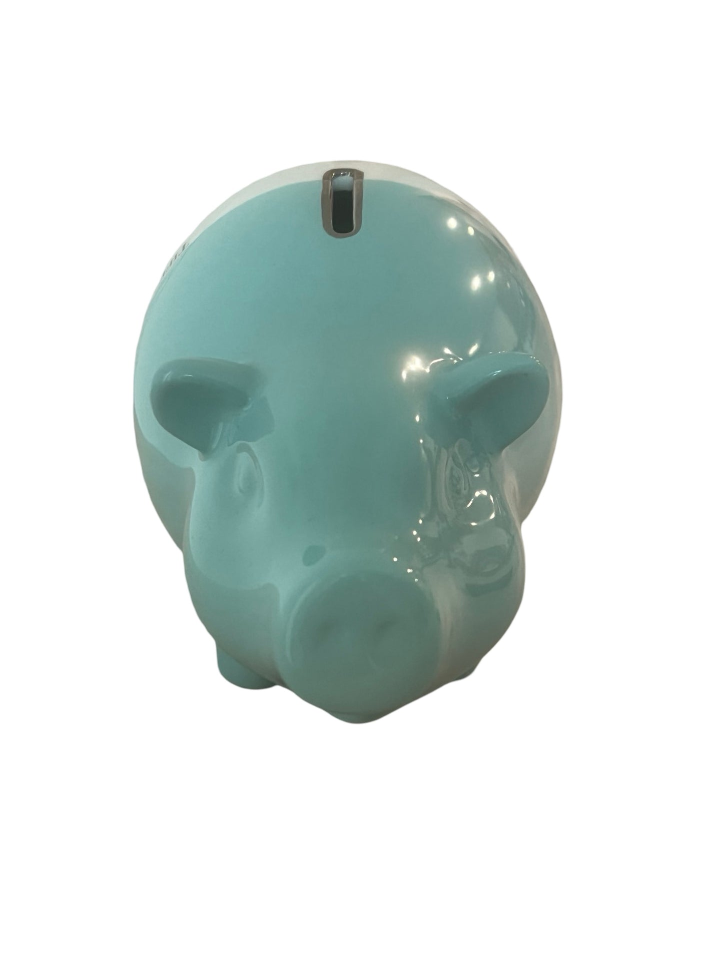 Tiffany & Co Blue Ceramic Piggy Bank