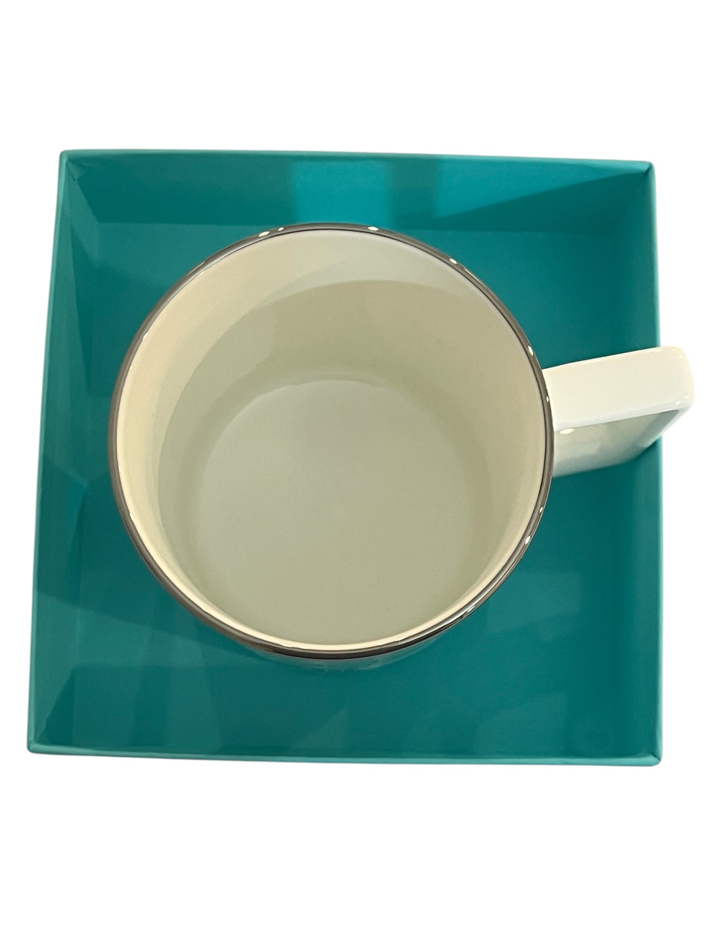 Tiffany & Co Blue Manhattan New York Street Map Coffee Cup