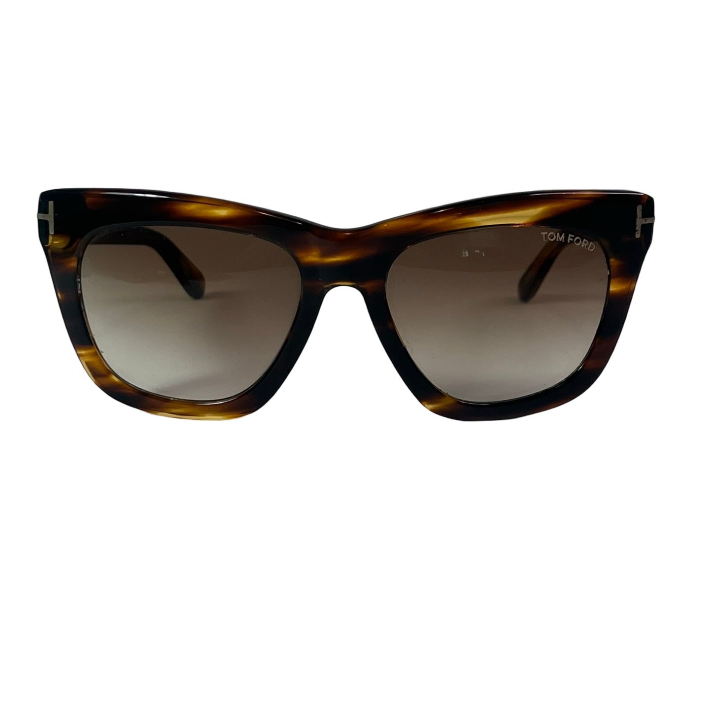 Tom Ford Brown Celina Cat-Eye Sunglasses