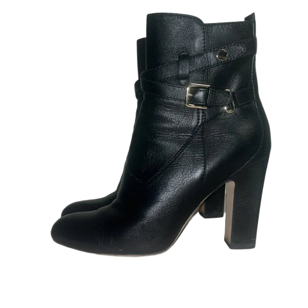 Jimmy Choo Black Mitchel 100 High Heel Ankle Boots  39.5