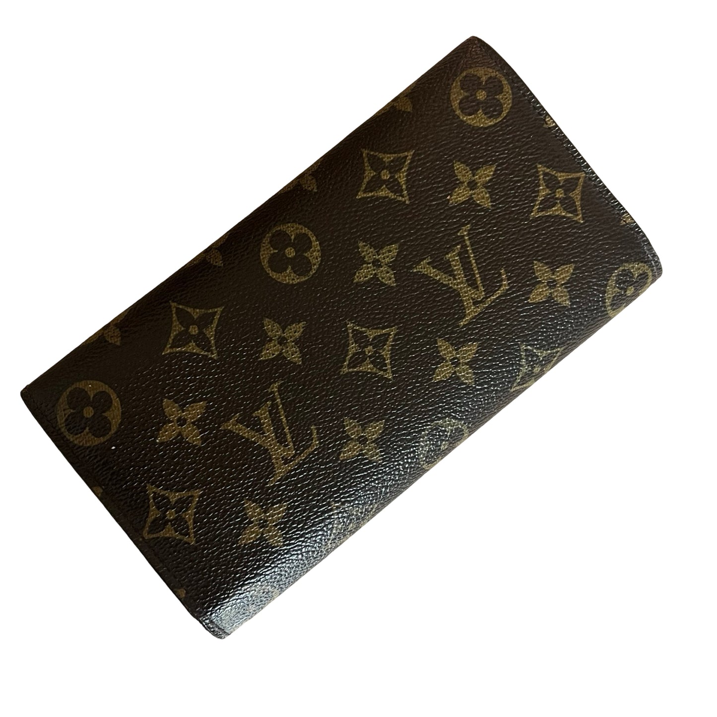 Louis Vuitton Monogram Print Coated Canvas Sarah Wallet