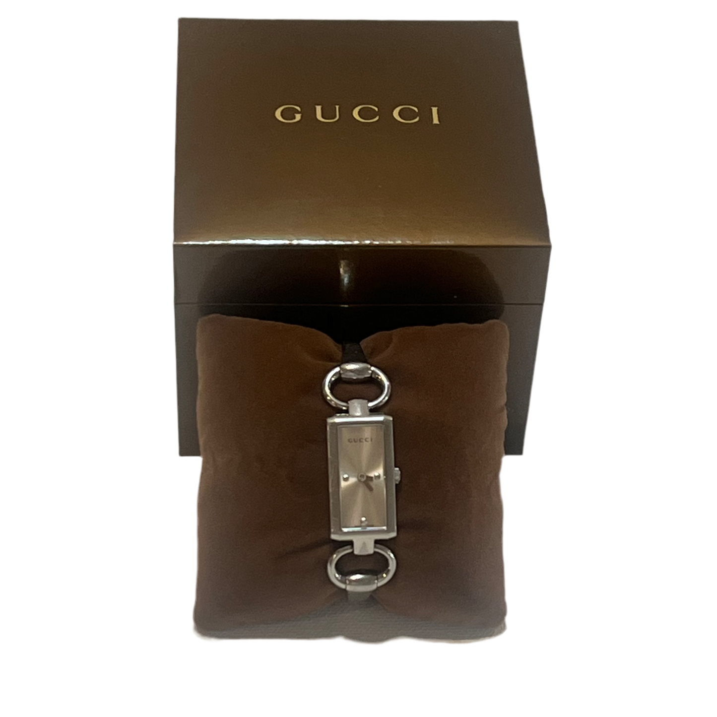 GUCCI Tornavoni Ladies Analog Quartz Diamond Stainless Steel Watch