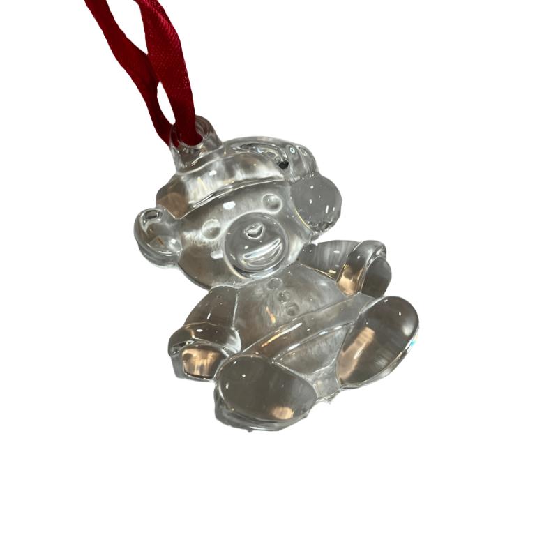 Tiffany & Co Crystal Christmas Bear 