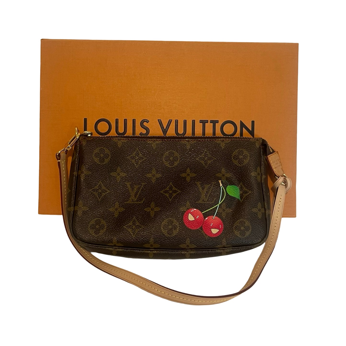 Rare Louis Vuitton Cherry Monogram Cerises Pochette Bag