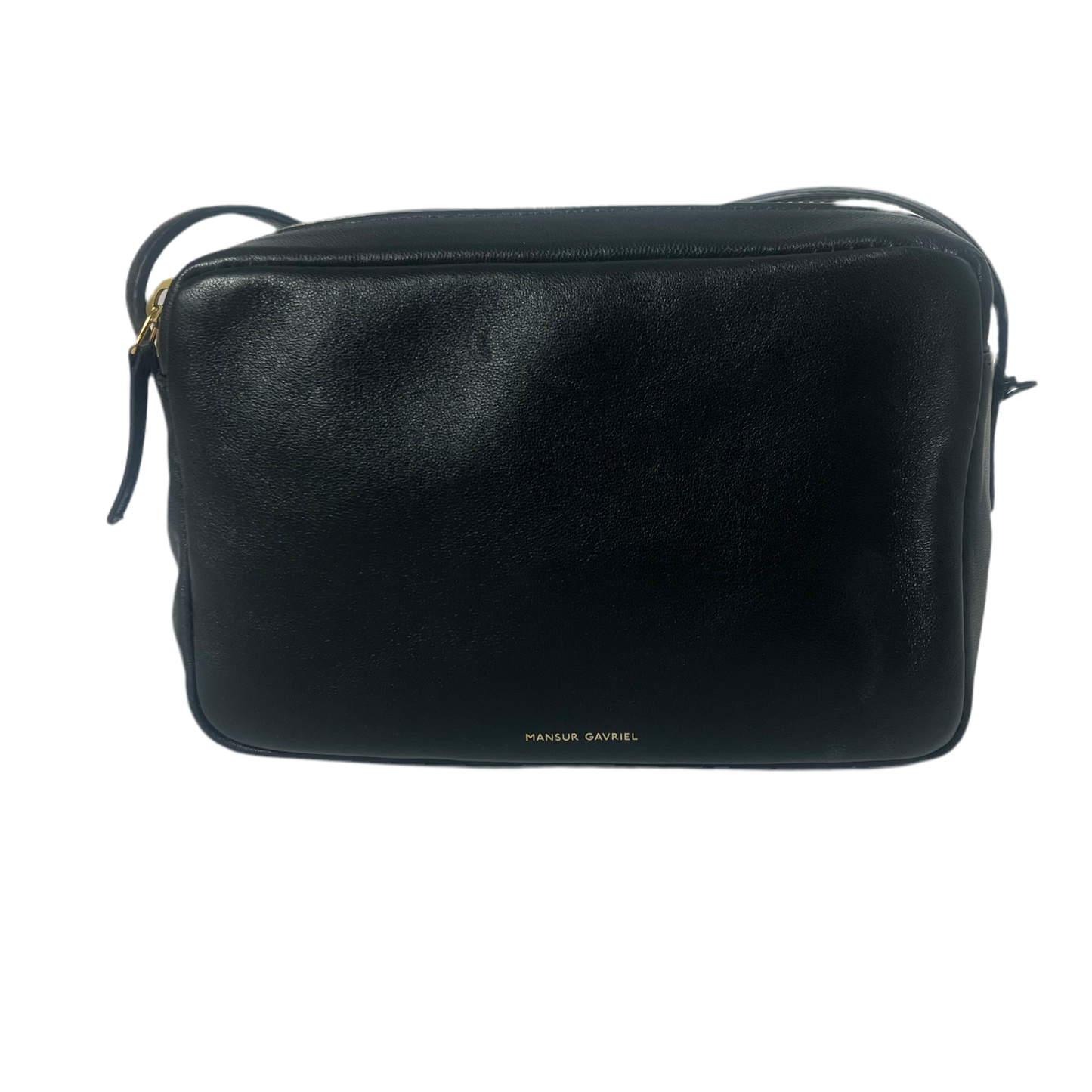 Mansur Gavriel Black Leather Crossbody Bag