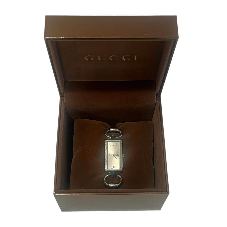 GUCCI Tornavoni Ladies Analog Quartz Diamond Stainless Steel Watch