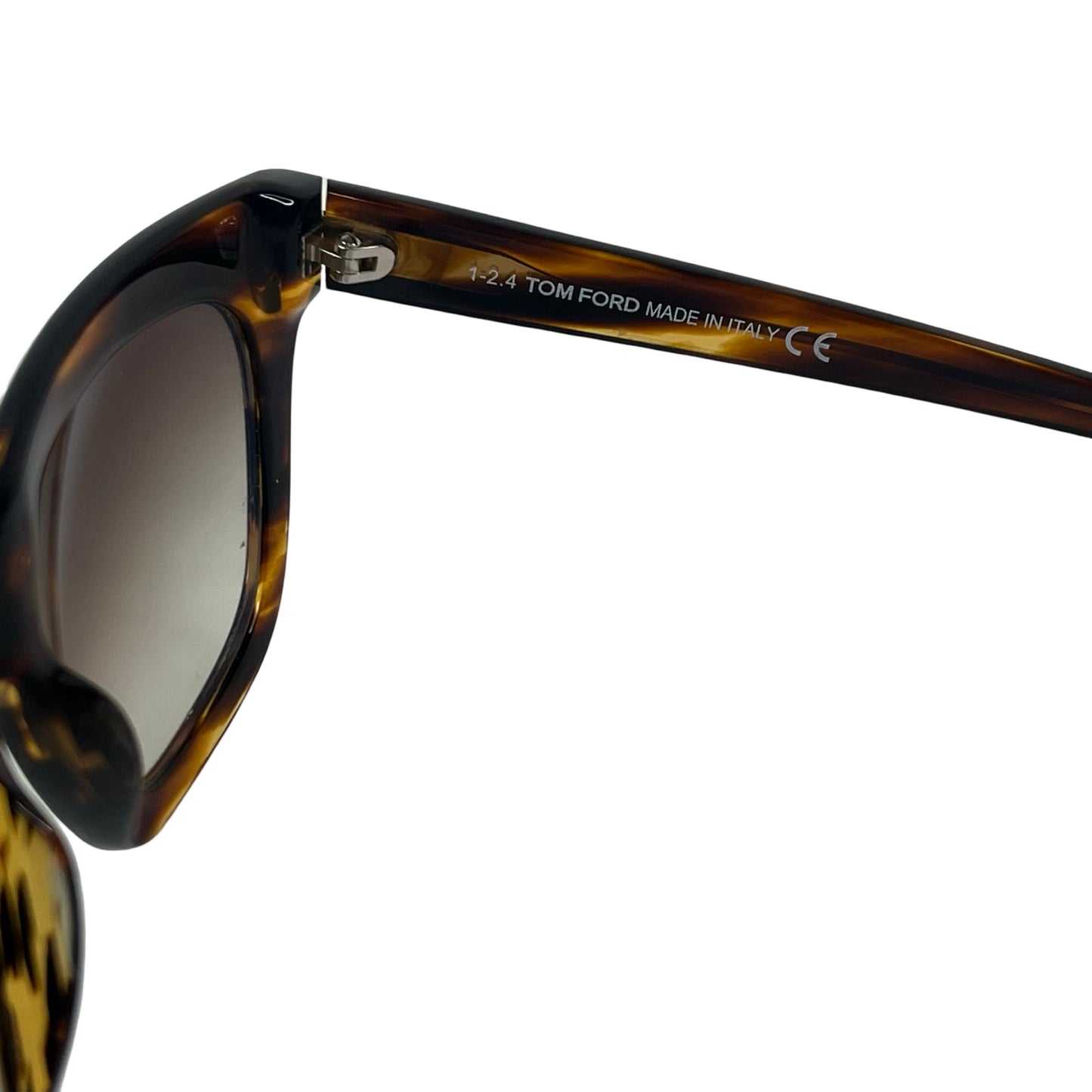 Tom Ford Brown Celina Cat-Eye Sunglasses