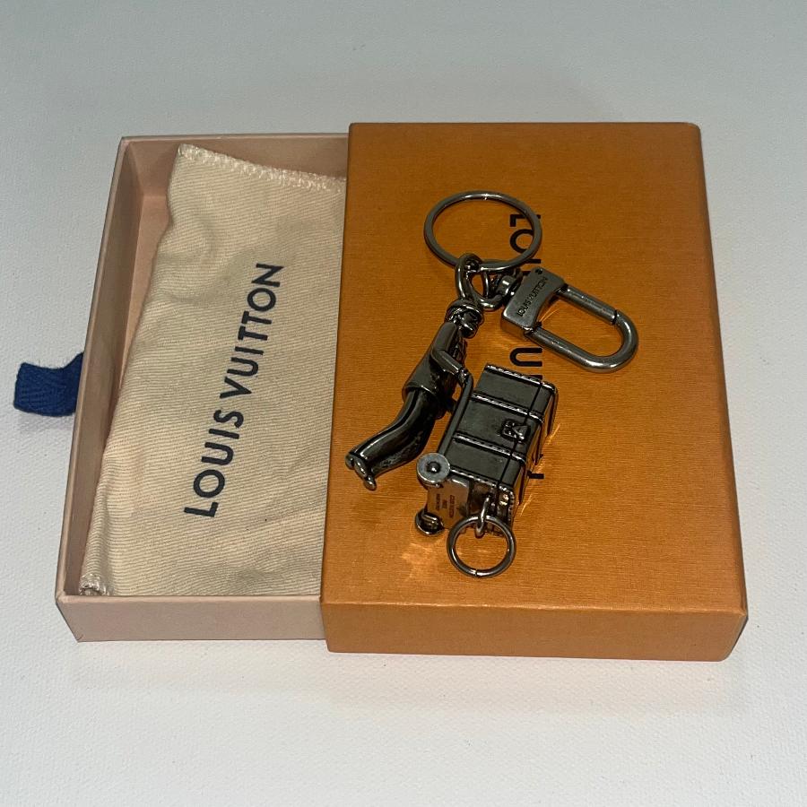 Louis Vuitton Limited Edition Porter Luggage Key Chain Bag Charm