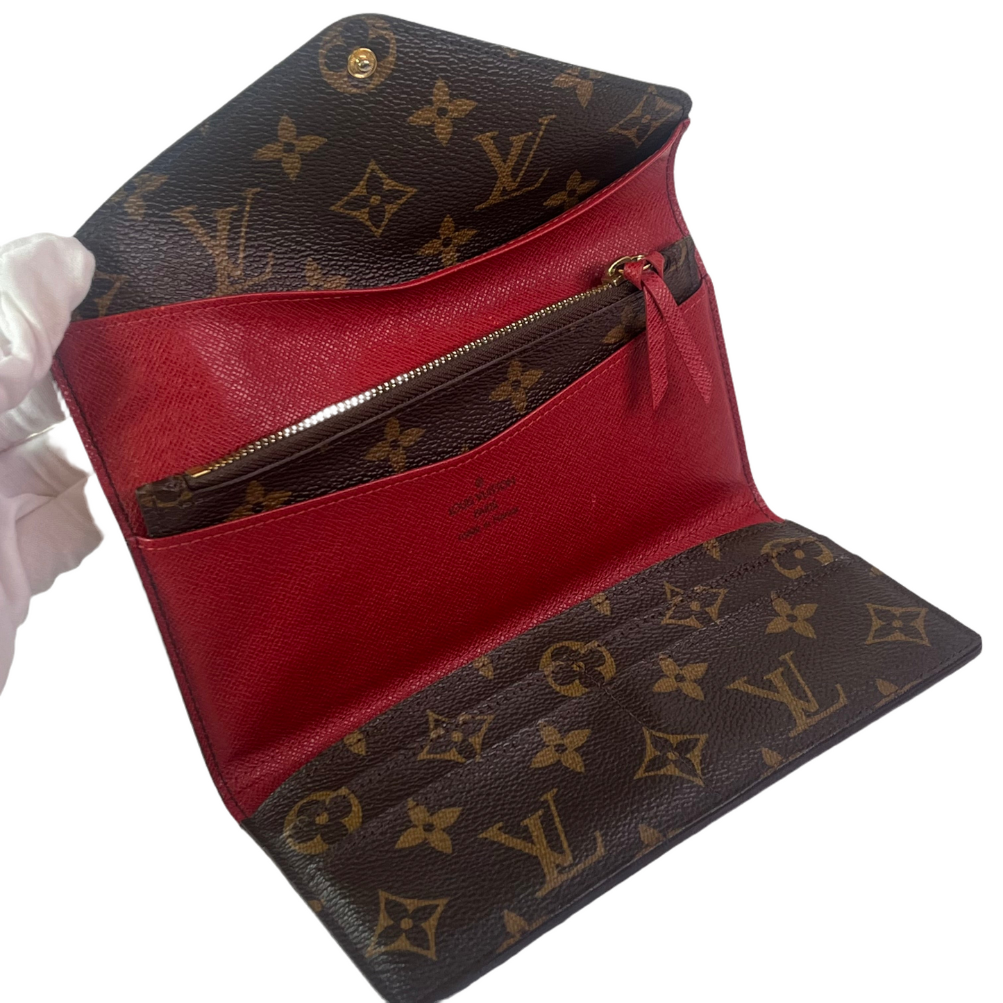 Louis Vuitton Monogram Coated Canvas Josephine Wallet