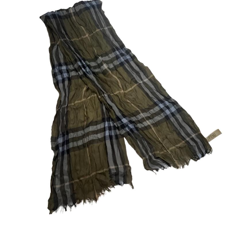 Burberry Giant Check Plaid Printed Scarf