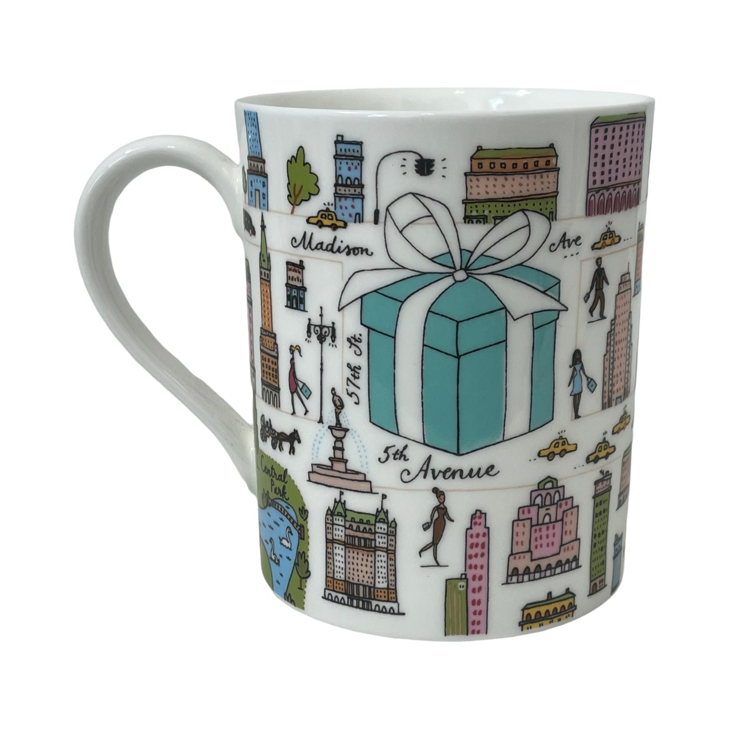 Tiffany & Co Coffee Mug Bone China New York City 5th Ave