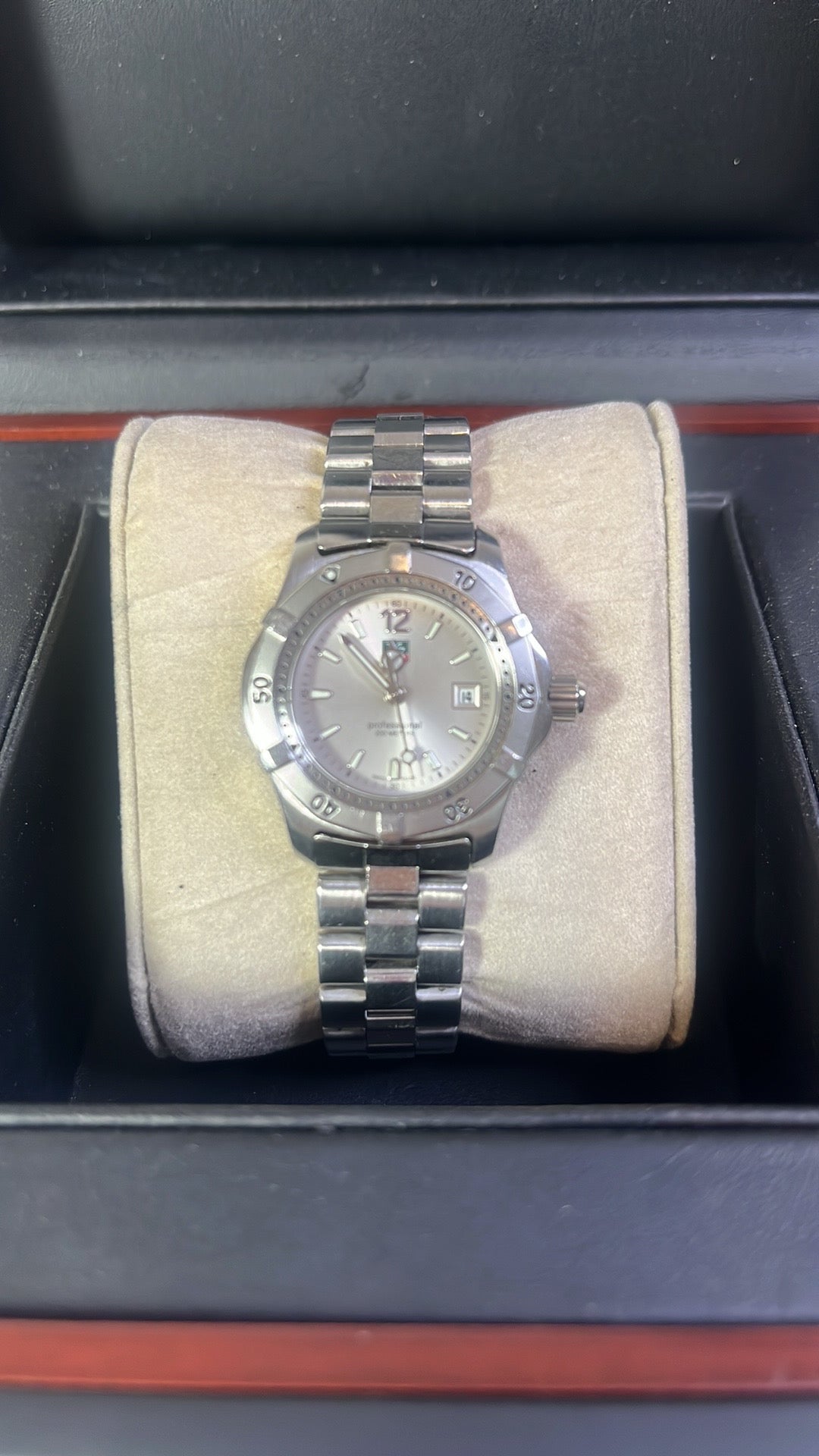 Tag Heuer Women's Professional 200 Meter Silver Watch