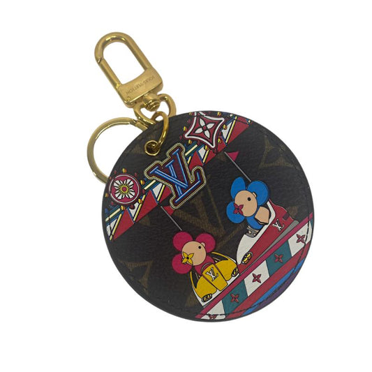 Louis Vuitton Monogram Illustre Vivienne Funfair Christmas Bag Charm Key Chain