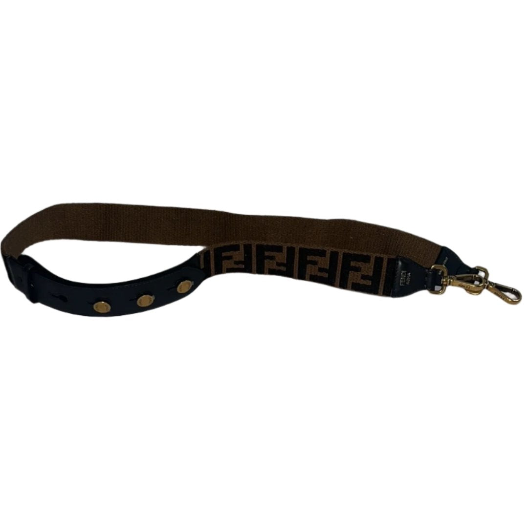 Fendi Brown Zucca Shoulder Strap You