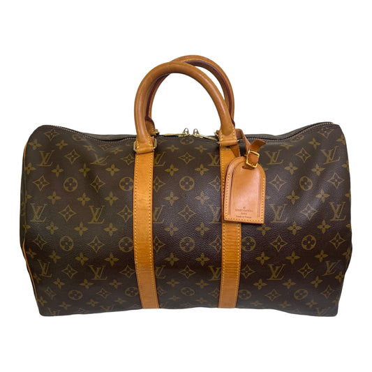 Vintage Louis Vuitton Monogram Keepall 45