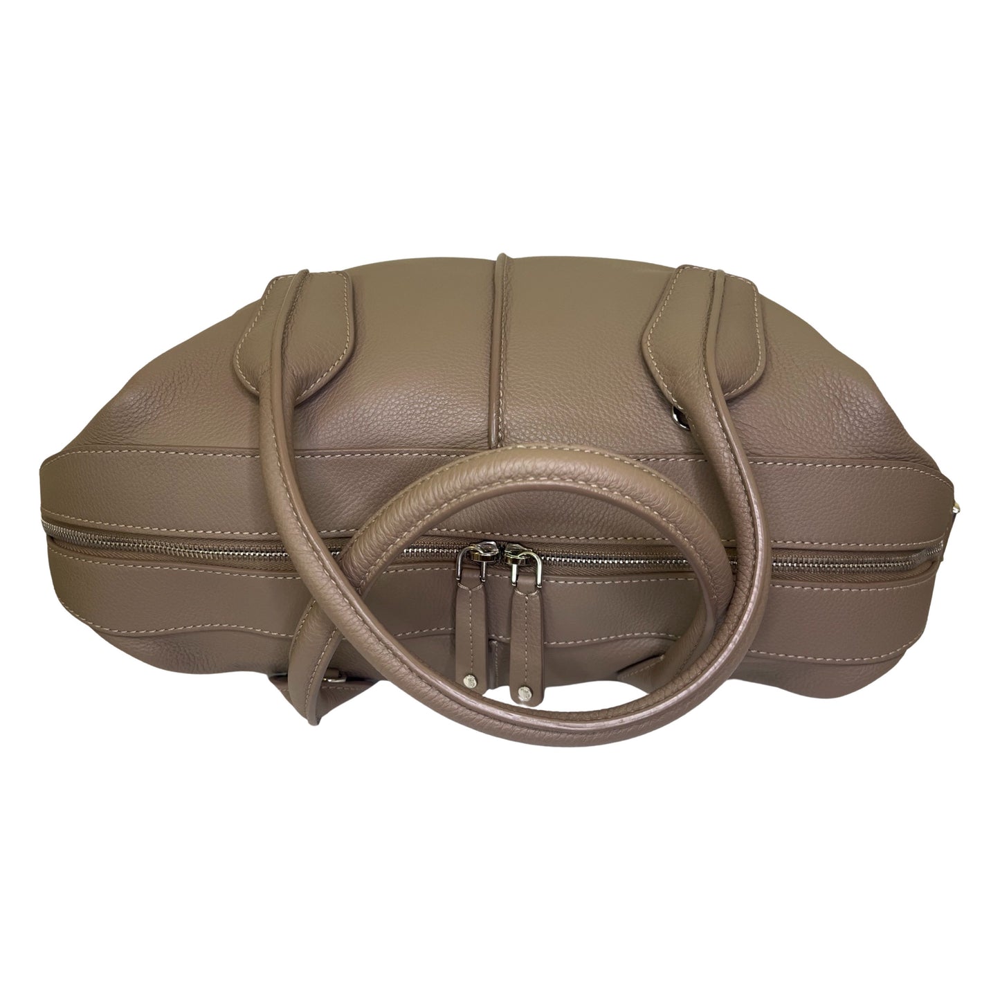 TOD'S Large Leather Top Handle Handbag