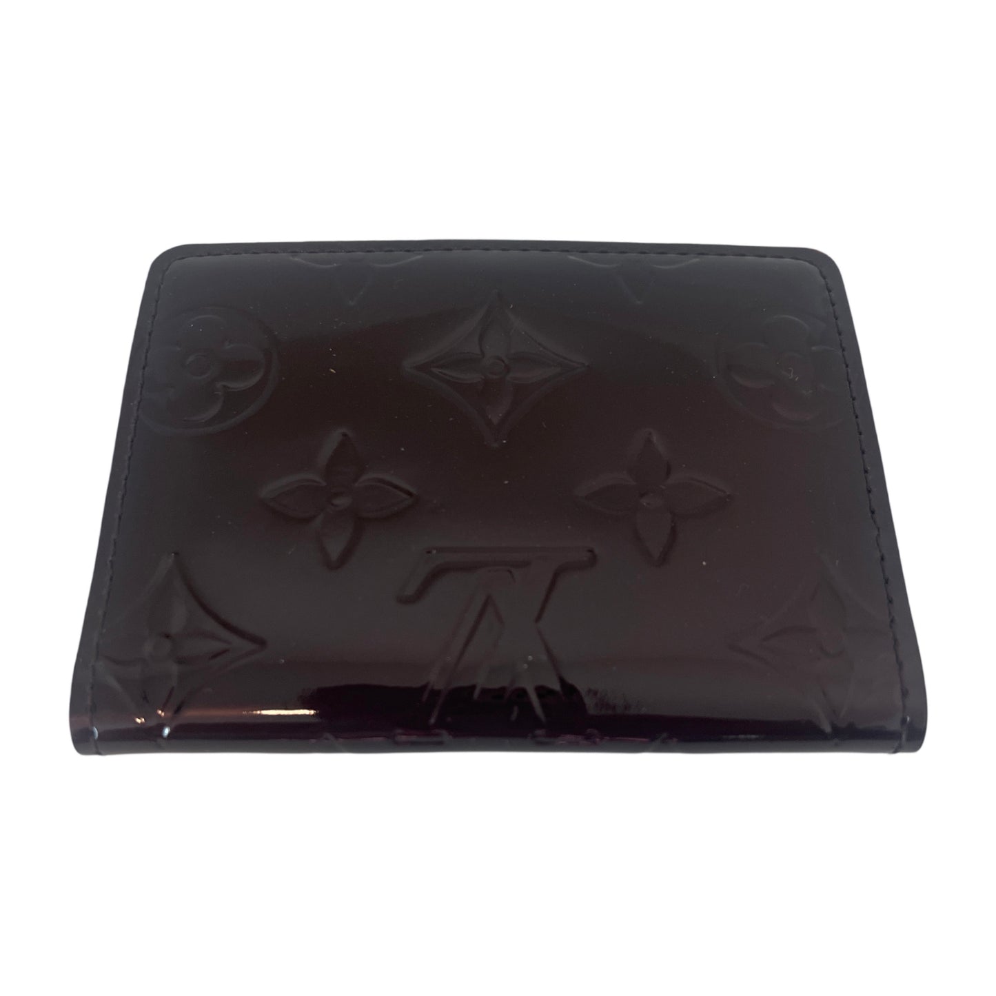 Louis Vuitton Monogram Amarante Vernis Compact Wallet