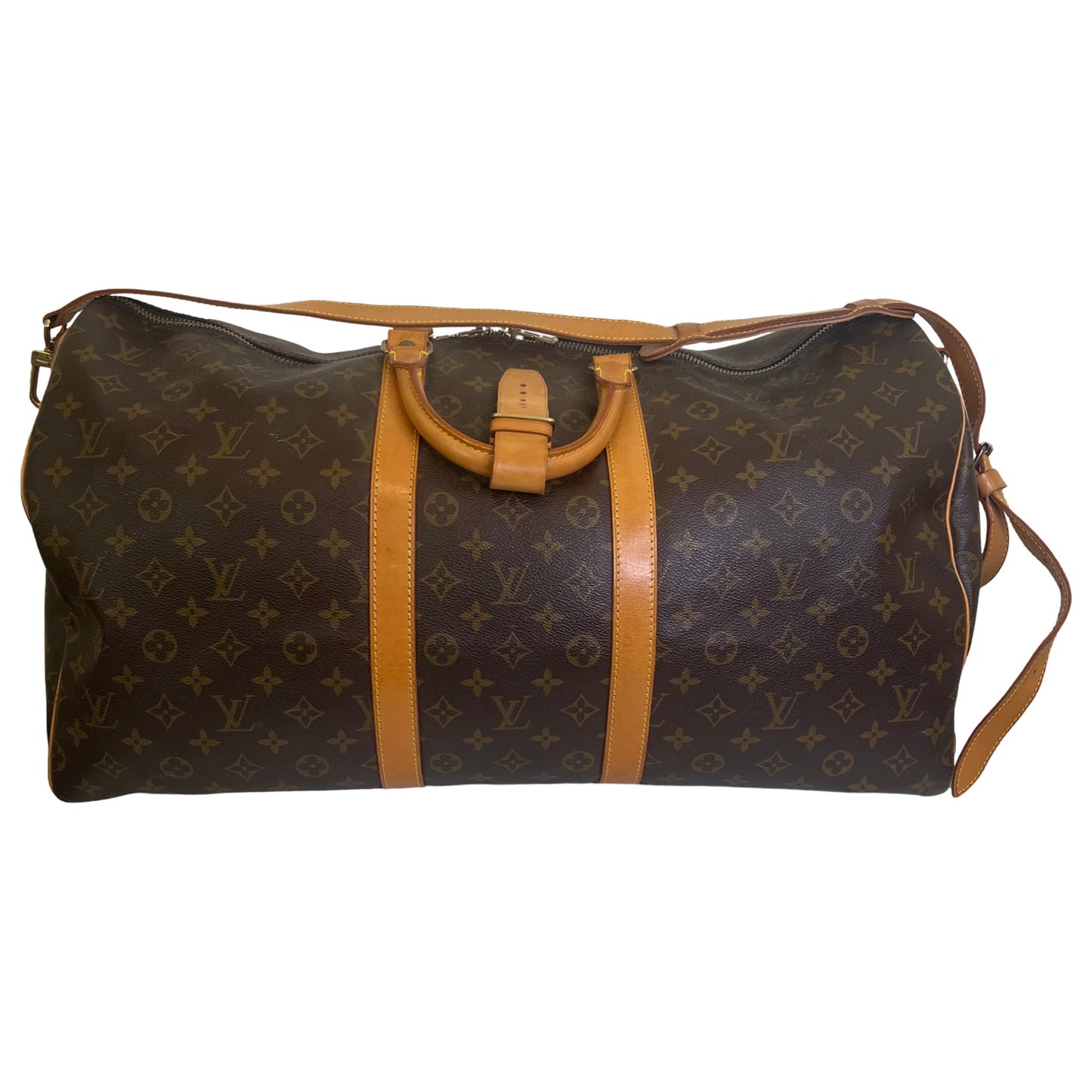 Vintage Louis Vuitton Monogram Keepall Bandouliere 55