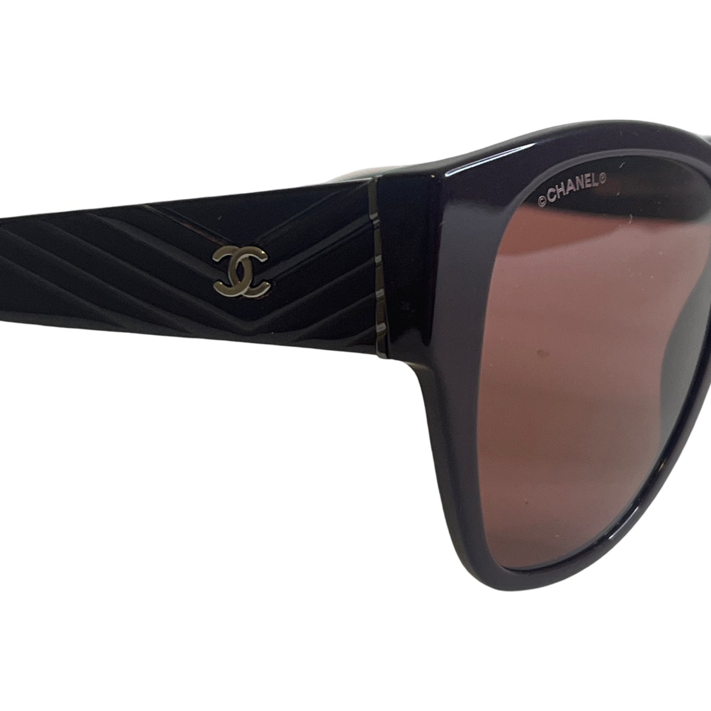 Authentic Chanel Dark Purple Sunglasses