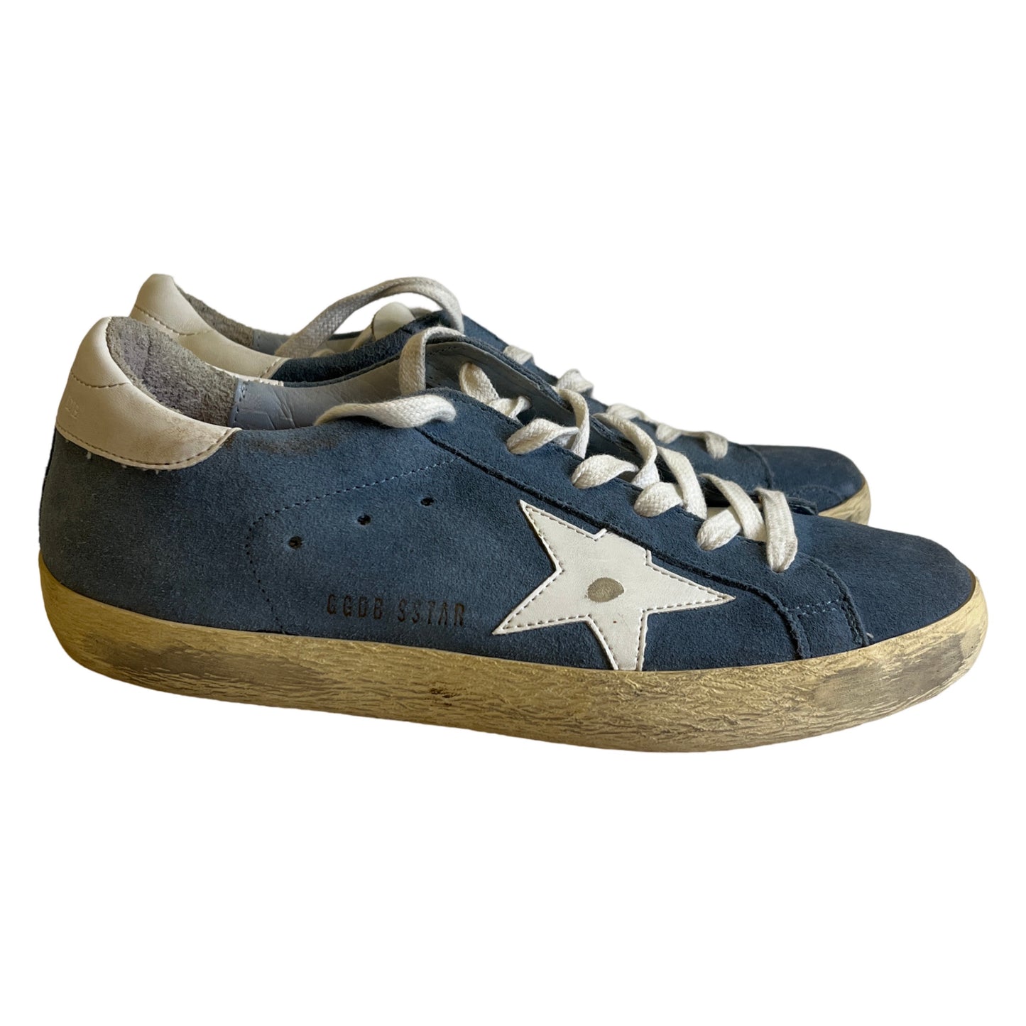 Golden Goose Blue Suede Sneakers Size 40