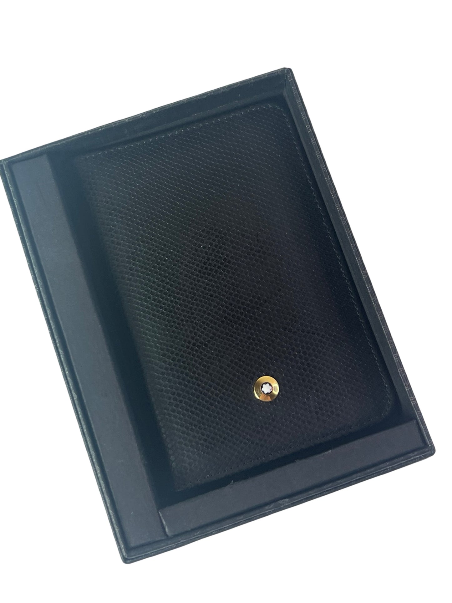 Montblanc Black Leather Card Wallet