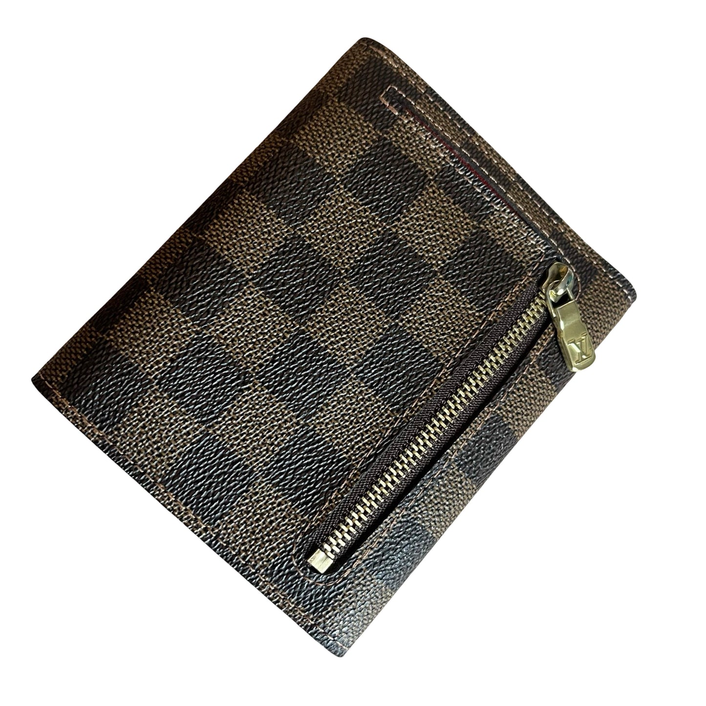 Louis Vuitton Damier Ebene Pattern Coated Canvas Koala Wallet