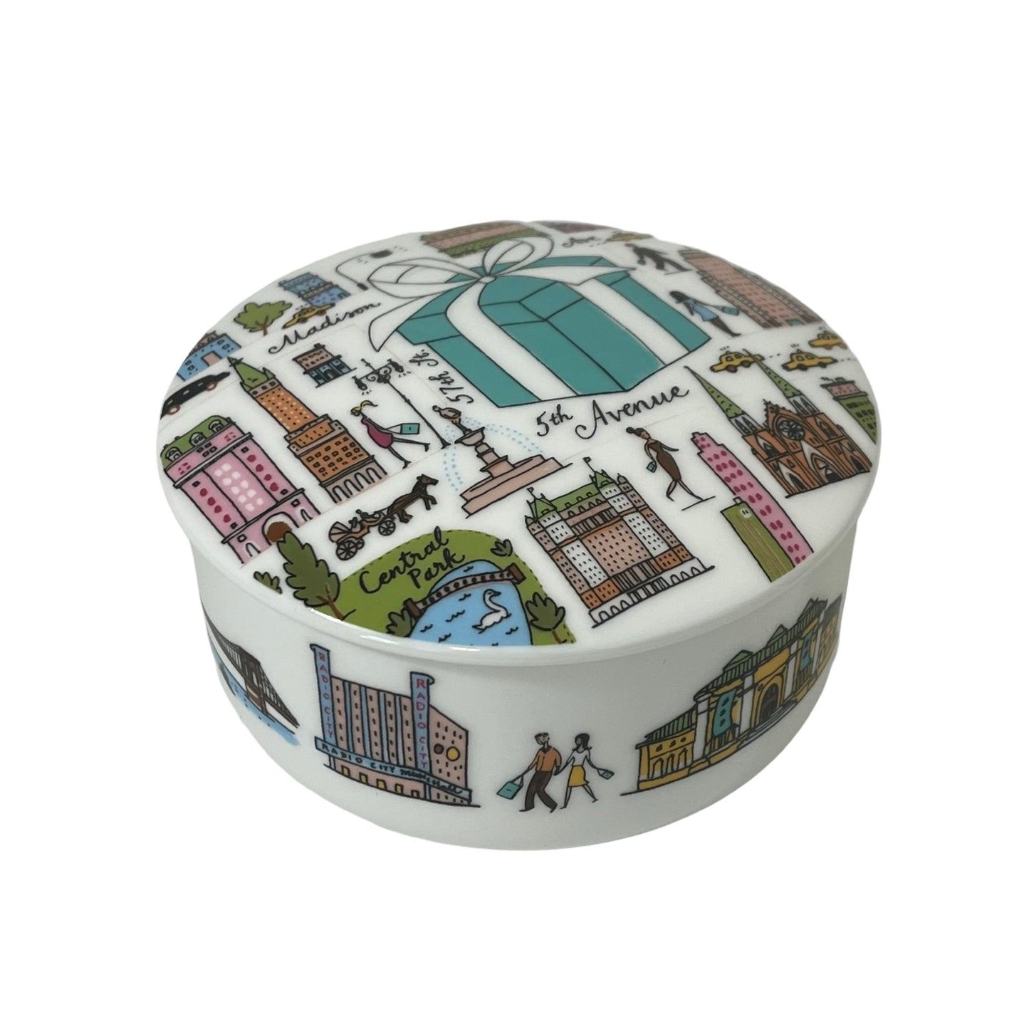 Tiffany & Co. 5th Avenue Porcelain Catchall Box