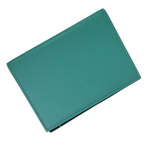 Tiffany & Co Blue Leather Passport Holder