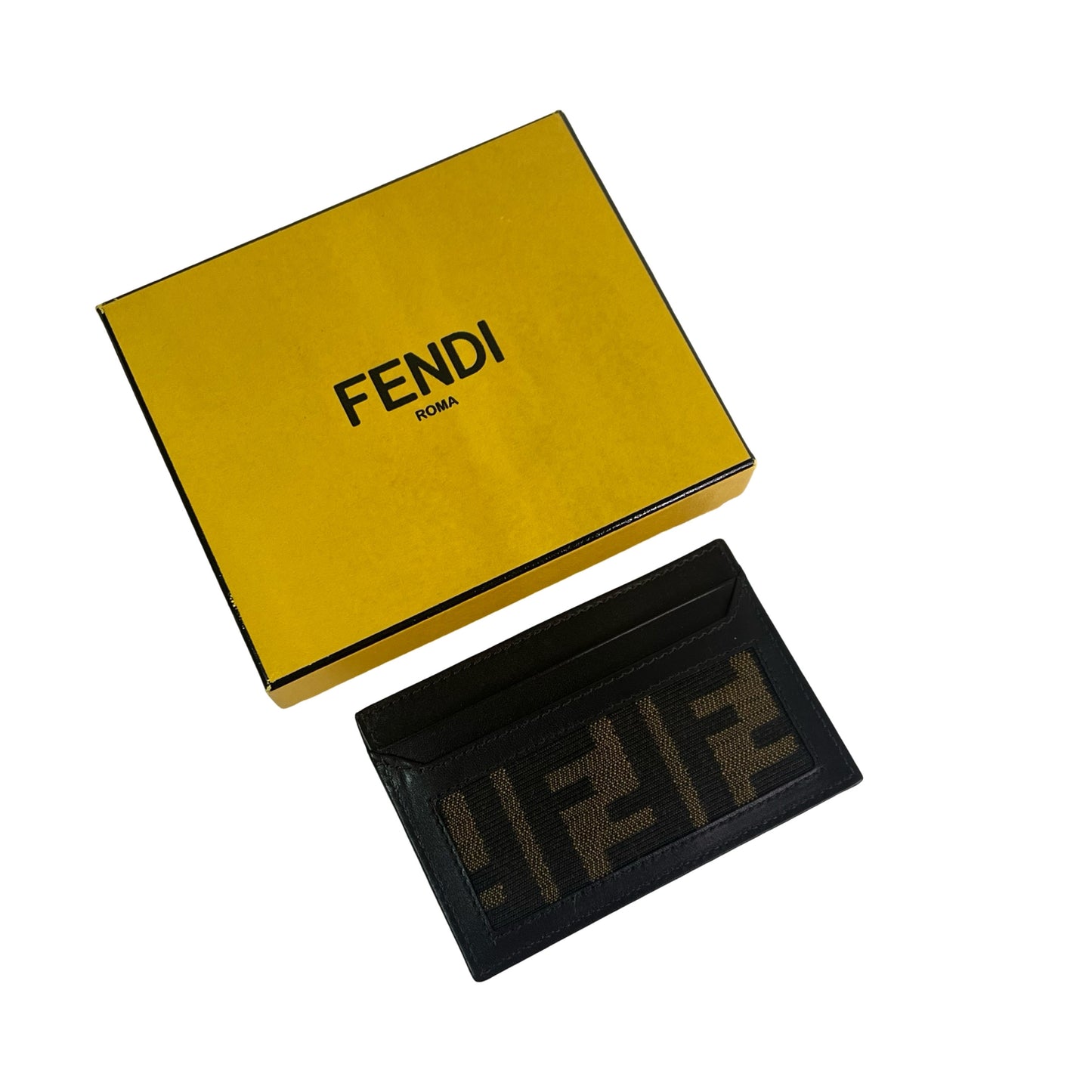 Fendi Zucca Print Card Case