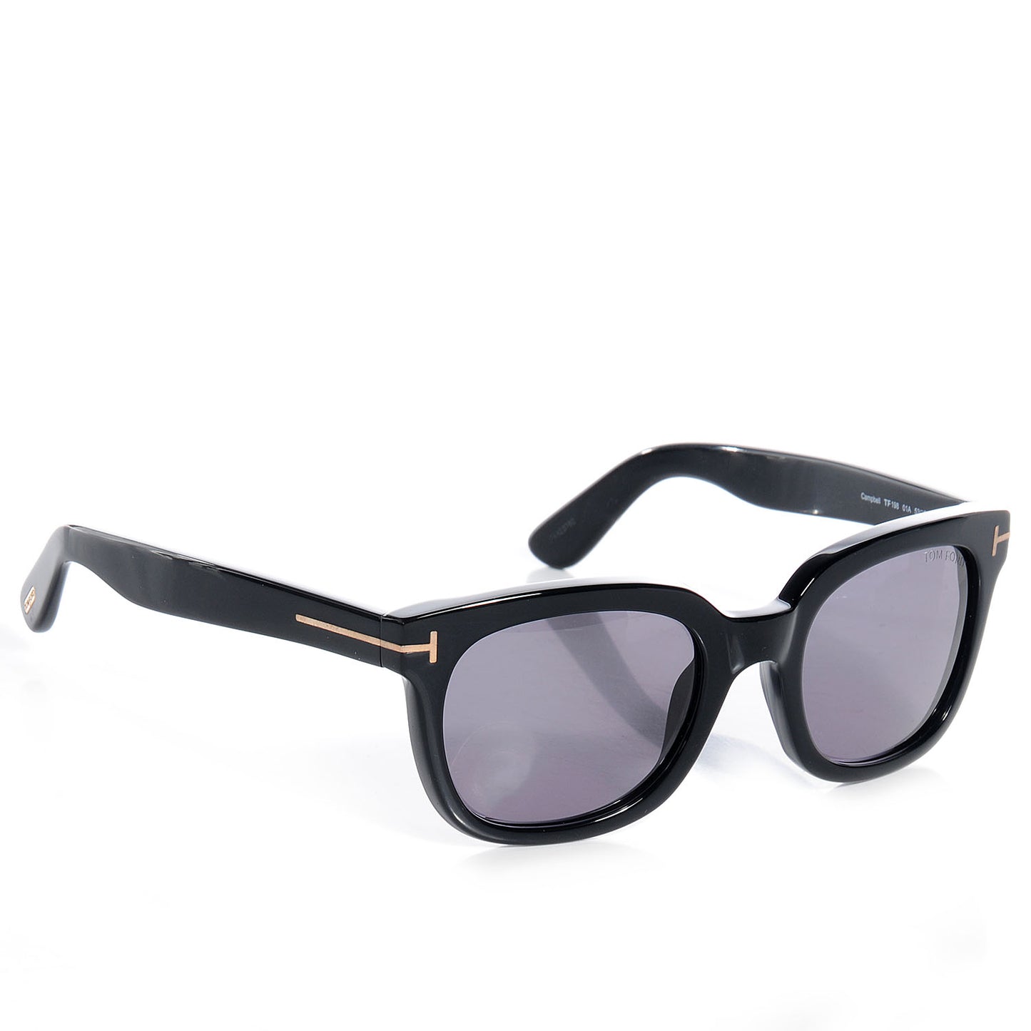 Tom Ford Campbell Black Sunglasses TF198